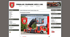 Desktop Screenshot of feuerwehr-eging.de